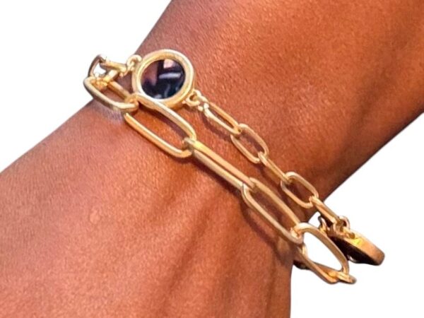 Bracelet with blue stone - Image 2