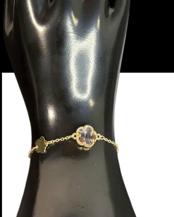 Bracelet with light Pink stone - Image 3