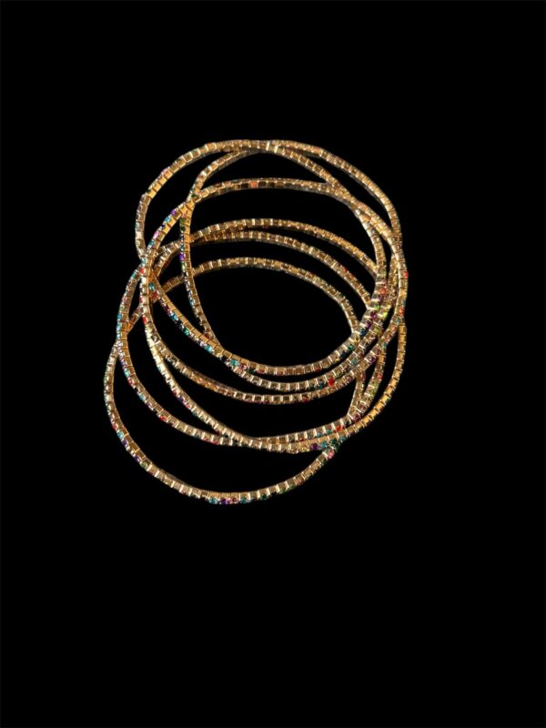 Colourful bracelet with Strass - Image 3
