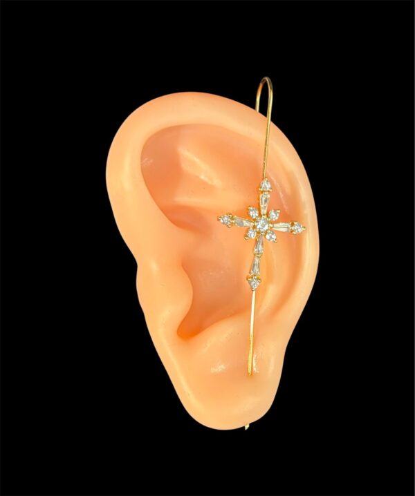 Crystal Rhinestone  Stud single earring - Image 2