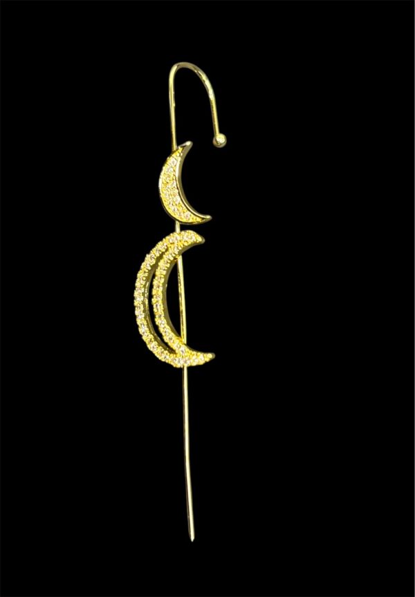 Half Moon single earring