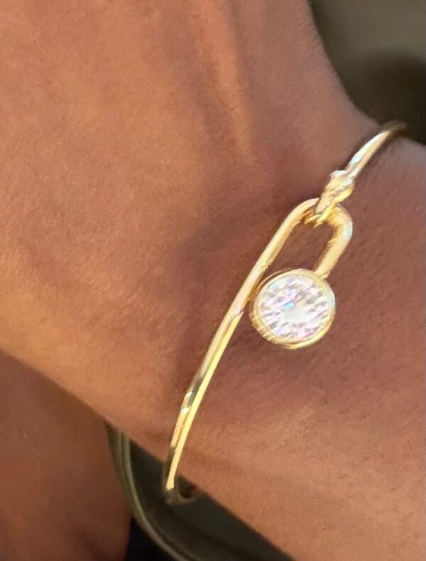 Clear Cubic Bangle
