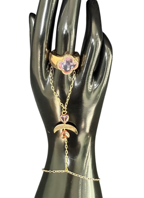 Arab style bracelet Half Moon