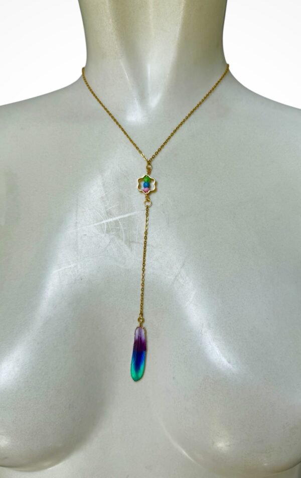 Sensual chain with  feather - Image 2